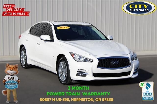 used 2017 INFINITI Q50 car, priced at $17,803