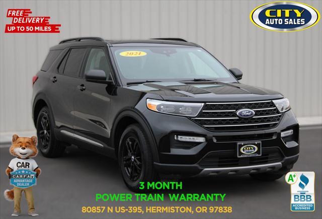 used 2021 Ford Explorer car, priced at $29,327