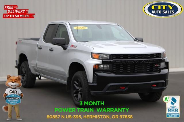 used 2020 Chevrolet Silverado 1500 car, priced at $24,594