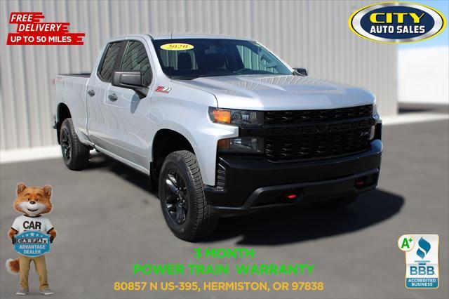 used 2020 Chevrolet Silverado 1500 car, priced at $25,607