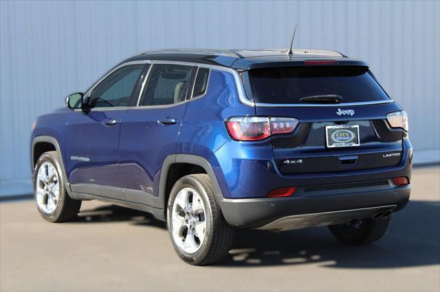 used 2021 Jeep Compass car, priced at $20,000