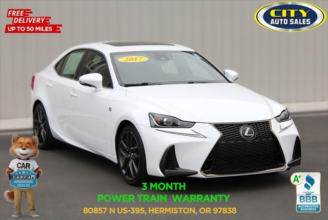 used 2017 Lexus IS 200t car, priced at $22,398