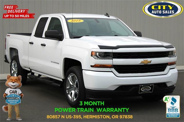 used 2018 Chevrolet Silverado 1500 car, priced at $30,200