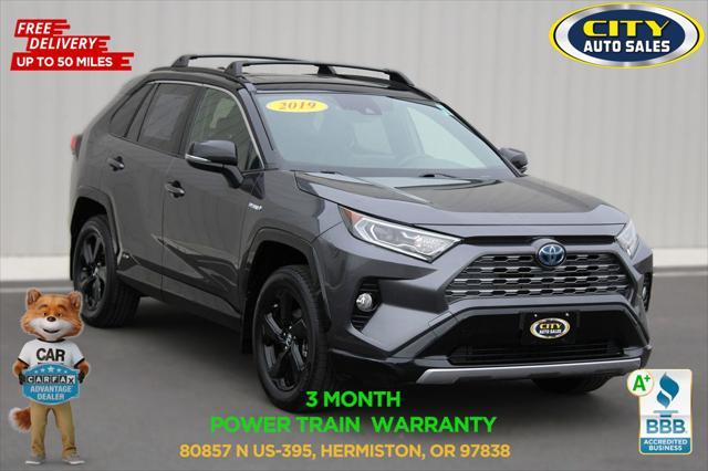 used 2019 Toyota RAV4 Hybrid car, priced at $29,701