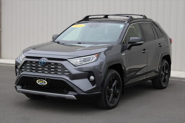 used 2019 Toyota RAV4 Hybrid car, priced at $29,701