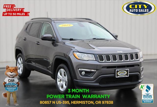 used 2019 Jeep Compass car, priced at $19,827