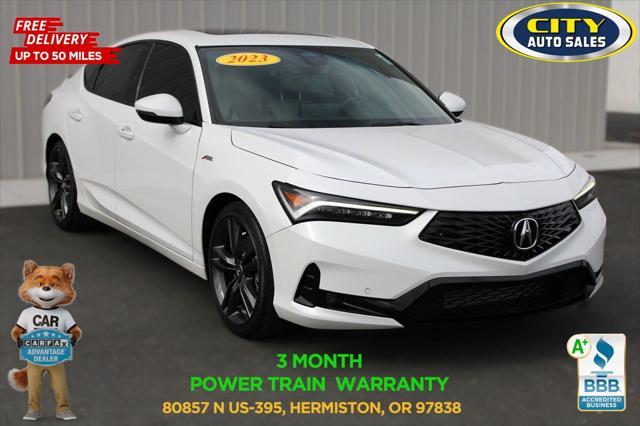 used 2023 Acura Integra car, priced at $33,000