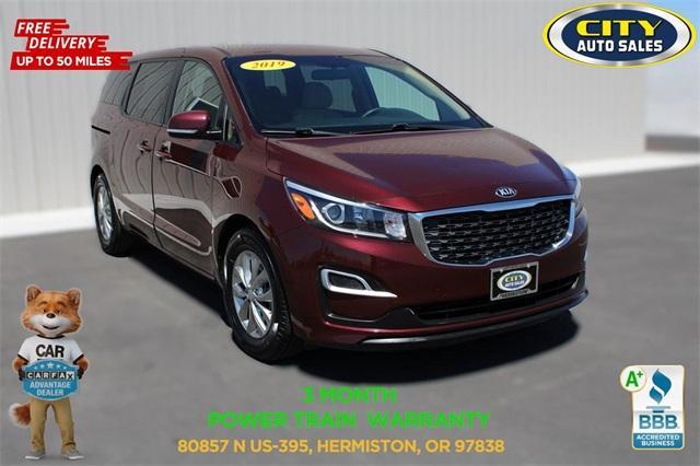 used 2019 Kia Sedona car, priced at $17,494