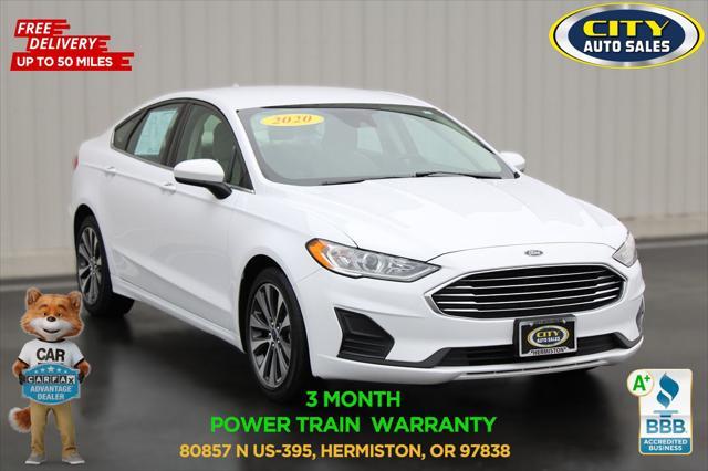 used 2020 Ford Fusion car, priced at $20,782