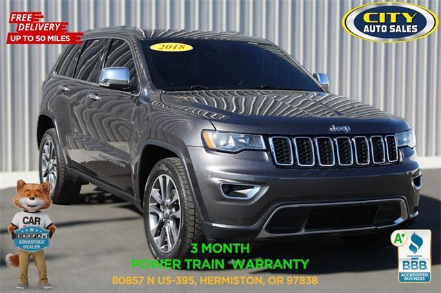 used 2018 Jeep Grand Cherokee car, priced at $19,735