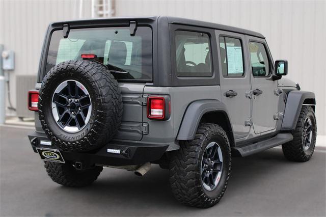 used 2020 Jeep Wrangler Unlimited car, priced at $27,309