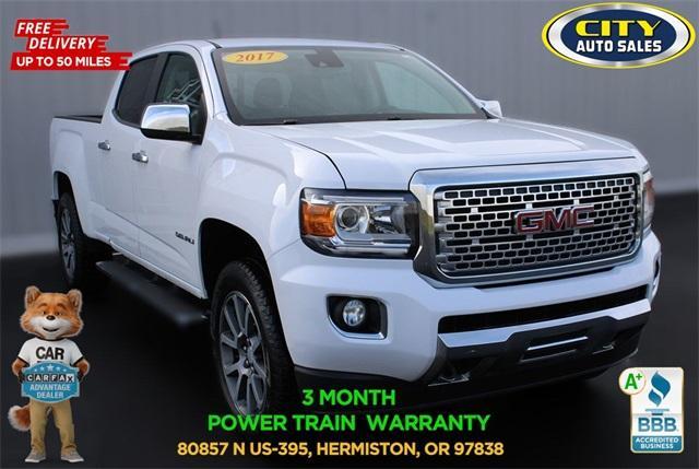used 2017 GMC Canyon car, priced at $23,859