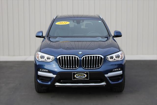 used 2021 BMW X3 car, priced at $24,000