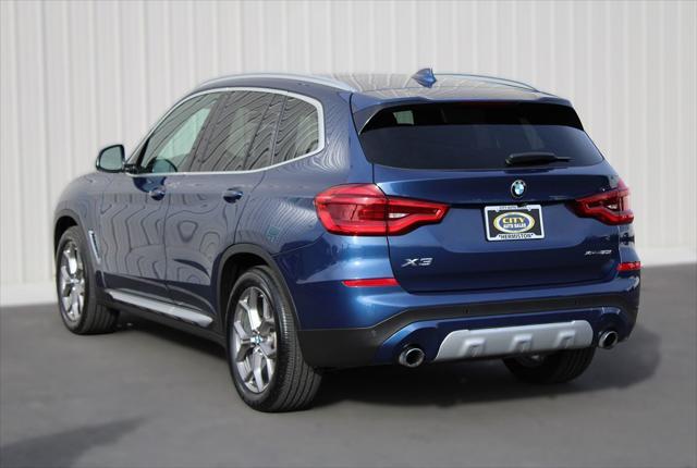 used 2021 BMW X3 car, priced at $24,000