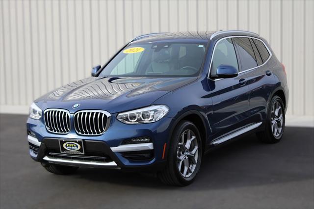 used 2021 BMW X3 car, priced at $24,000