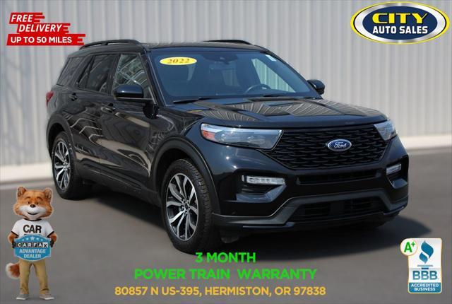 used 2022 Ford Explorer car, priced at $32,015