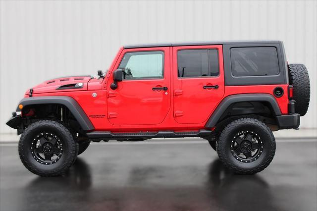 used 2017 Jeep Wrangler Unlimited car, priced at $24,000