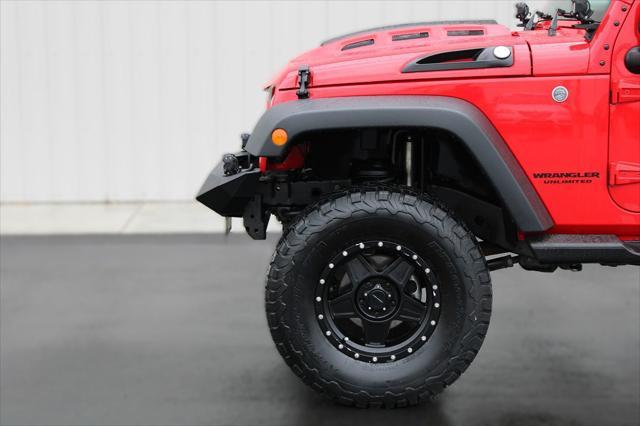 used 2017 Jeep Wrangler Unlimited car, priced at $24,000