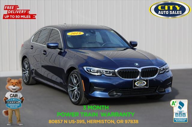 used 2019 BMW 330 car, priced at $25,673