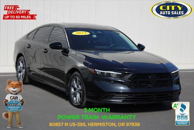 used 2023 Honda Accord Hybrid car, priced at $30,839