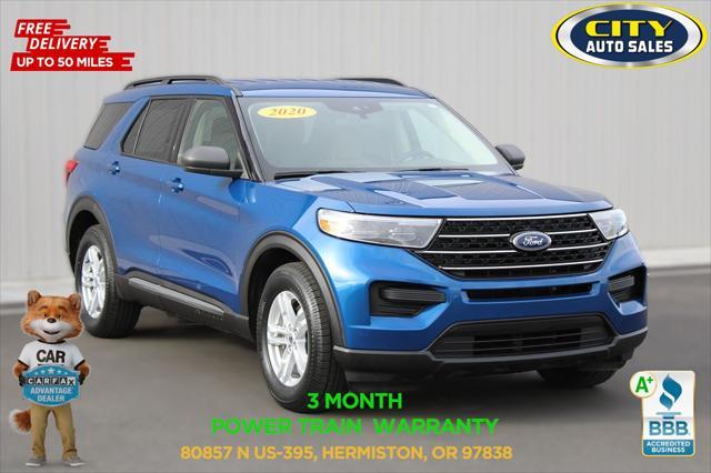 used 2020 Ford Explorer car, priced at $21,907