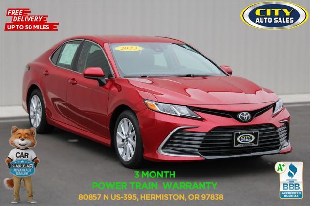 used 2023 Toyota Camry car, priced at $25,147