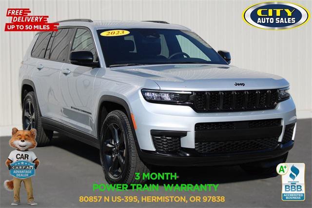 used 2023 Jeep Grand Cherokee L car, priced at $27,959