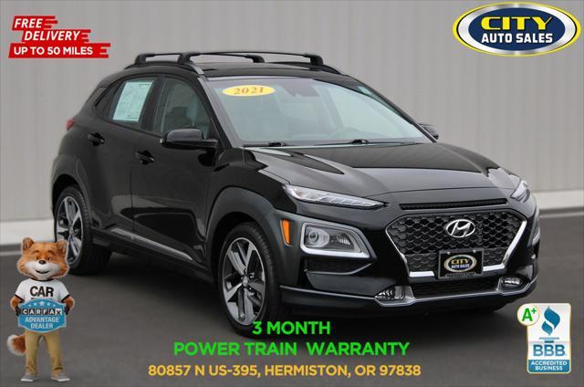 used 2021 Hyundai Kona car, priced at $22,000
