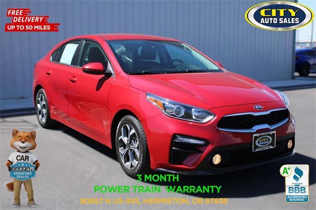 used 2021 Kia Forte car, priced at $14,384