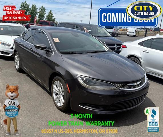 used 2016 Chrysler 200 car, priced at $14,153