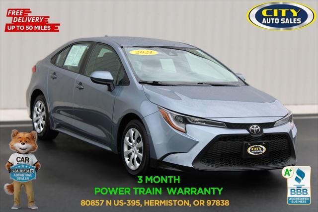used 2021 Toyota Corolla car, priced at $19,407
