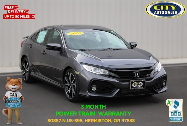 used 2018 Honda Civic car, priced at $22,000