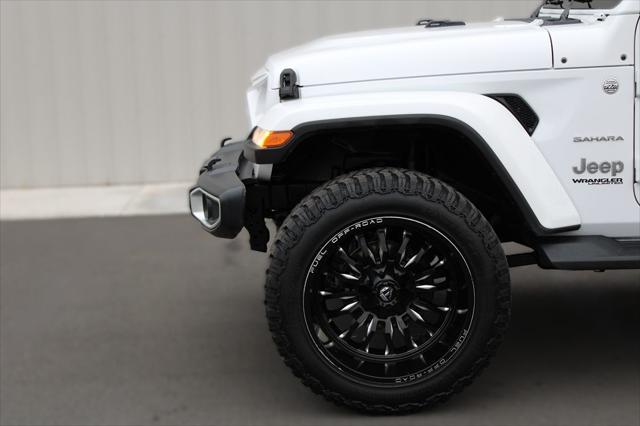 used 2021 Jeep Wrangler Unlimited car, priced at $32,352