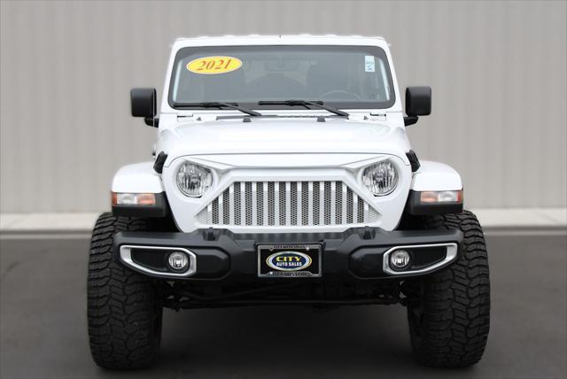 used 2021 Jeep Wrangler Unlimited car, priced at $32,352