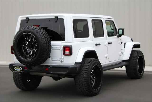 used 2021 Jeep Wrangler Unlimited car, priced at $32,352