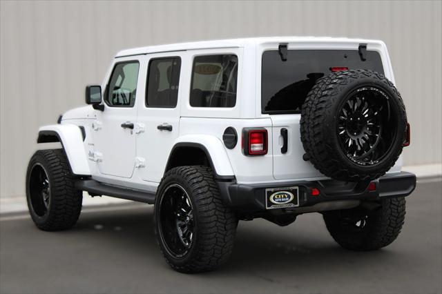 used 2021 Jeep Wrangler Unlimited car, priced at $32,352