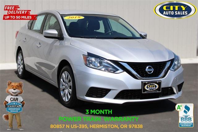 used 2019 Nissan Sentra car, priced at $11,670