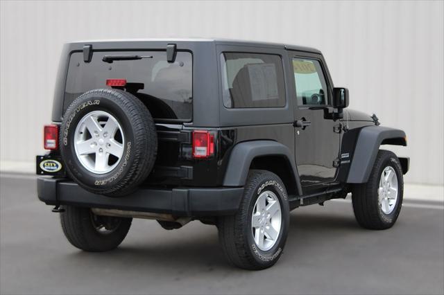 used 2014 Jeep Wrangler car, priced at $16,402