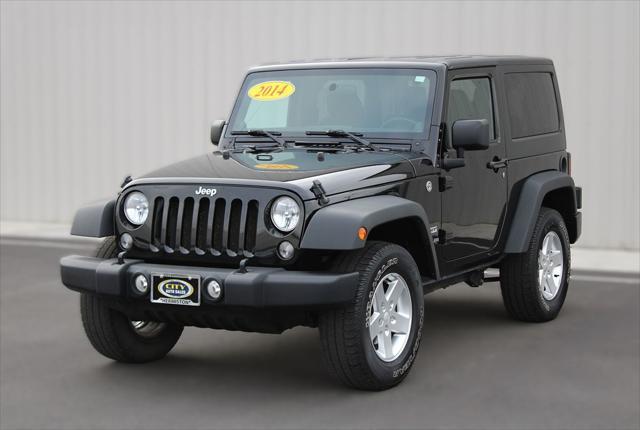 used 2014 Jeep Wrangler car, priced at $16,402