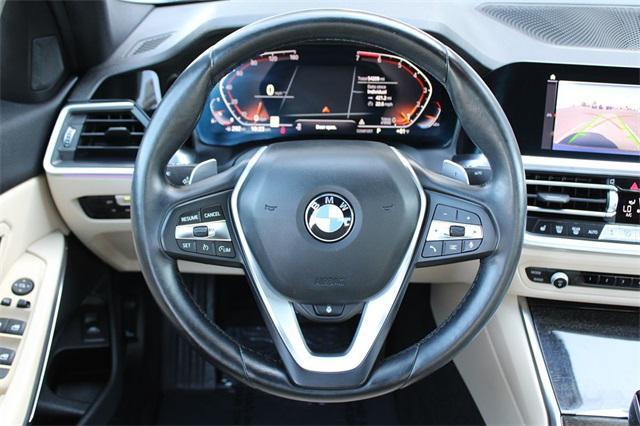 used 2022 BMW 330 car, priced at $28,617