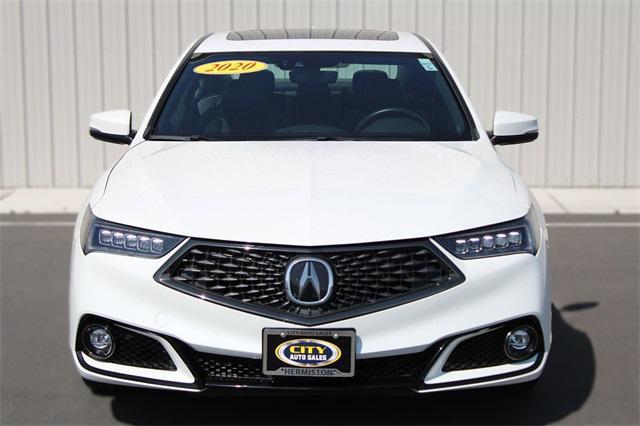 used 2020 Acura TLX car, priced at $33,597
