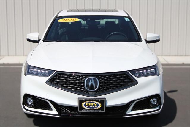 used 2020 Acura TLX car, priced at $34,348