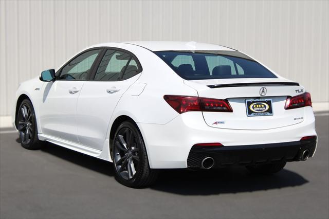 used 2020 Acura TLX car, priced at $34,348