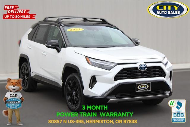 used 2023 Toyota RAV4 Hybrid car, priced at $38,807