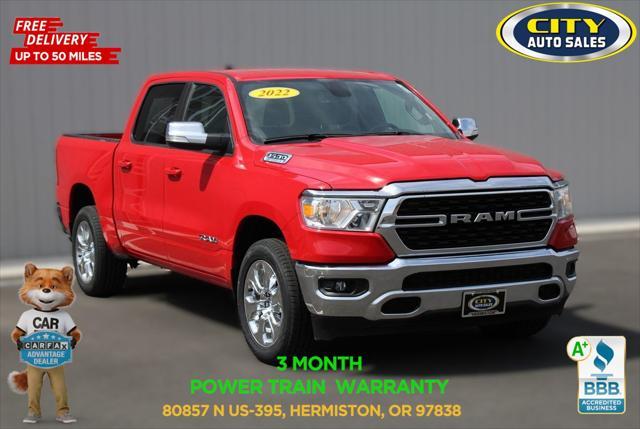 used 2022 Ram 1500 car, priced at $30,839