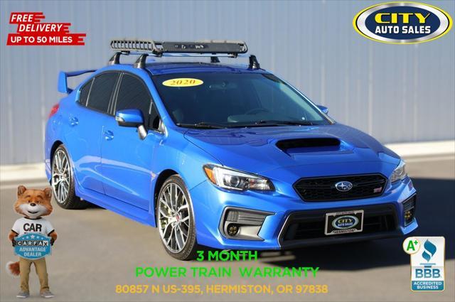 used 2020 Subaru WRX STI car, priced at $33,728