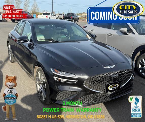 used 2023 Genesis G70 car, priced at $28,994