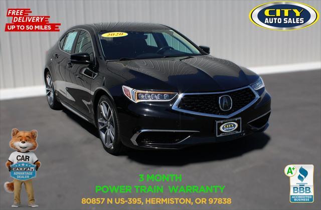 used 2020 Acura TLX car, priced at $24,320