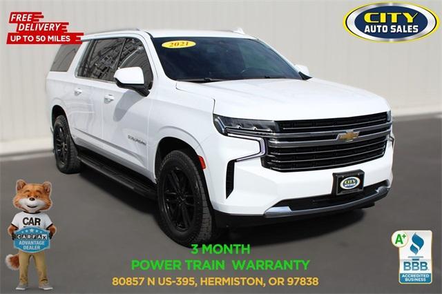 used 2021 Chevrolet Suburban car, priced at $41,408