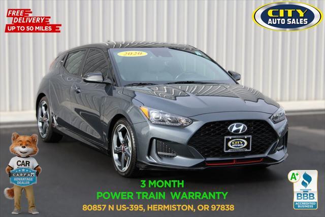 used 2020 Hyundai Veloster car, priced at $17,918